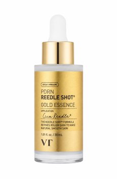 Омолаживающая эссенсия для лица VT Cosmetics PDRN Reedle Shot Gold Essence, 30 мл