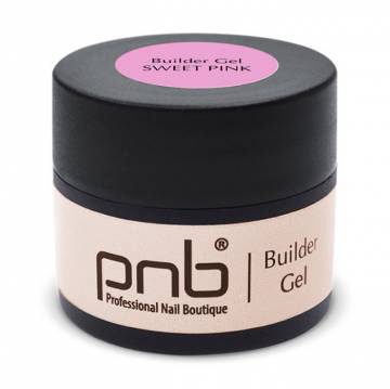 Моделирующий гель для ногтей PNB UV/LED Builder Gel Sweet Pink, 15 мл Моделирующий гель для ногтей PNB UV/LED Builder Gel Sweet Pink, 15 мл