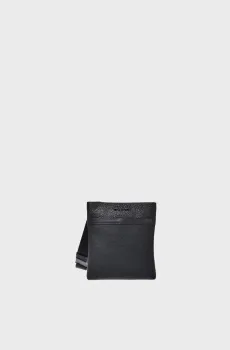 Мужская черная кожаная сумка Черный ONESIZE Baldinini C6B330XXBOTT;0002