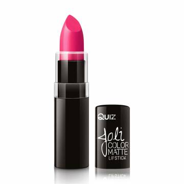 Матовая стойкая помада для губ Quiz Cosmetics Joli Color Matte Long Lasting Lipstick 303 Rasberry Pink, 4.2 г Матовая стойкая помада для губ Quiz Cosmetics Joli Color Matte Long Lasting Lipstick 303 Rasberry Pink, 4.2 г