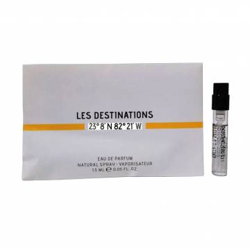 Les Destinations Cuba Парфюмированная вода унисекс, 1.5 мл (пробник)