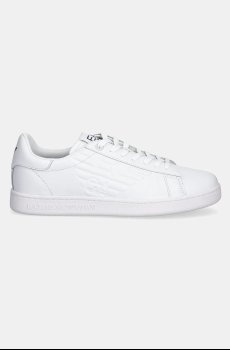 Кожаные кроссовки EA7 Emporio Armani