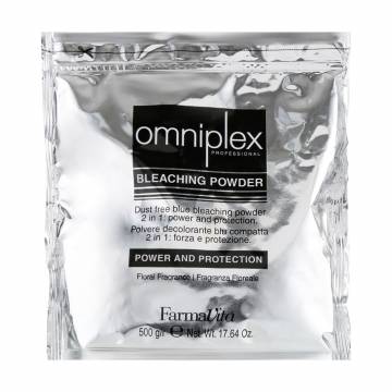 Обесцвечивающий порошок 2 в 1 для волос FarmaVita Omniplex Bleaching Powder, Blue, 500 г Обесцвечивающий порошок 2 в 1 для волос FarmaVita Omniplex Bleaching Powder, Blue, 500 г
