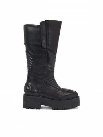 Tommy Jeans Чоботи Tjw Long Shaft Biker EN0EN02376 Чорний Tommy Jeans Чоботи Tjw Long Shaft Biker EN0EN02376 Чорний