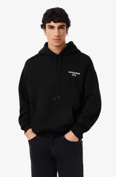 Мужская черная толстовка Черный S Lacoste SH5947031
