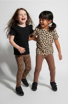 Легінси з рибкою 2 штуки - різнобарвний