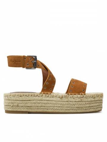 Pepe Jeans Еспадрильї Tracy Antique PLS90657 Коричневий Pepe Jeans Еспадрильї Tracy Antique PLS90657 Коричневий