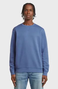 Мужской синий свитшот Premium core Синий M G-Star RAW D16917,C235