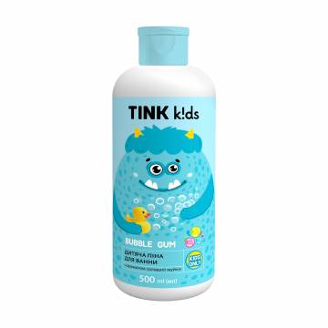 Детская пена для ванной Tink Kids Bubble Gum, 500 мл Детская пена для ванной Tink Kids Bubble Gum, 500 мл