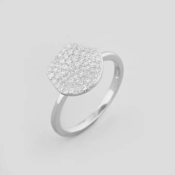 Серебряное кольцо Minimal 91-0039б-17.5 17.5 Серебряное кольцо Minimal 91-0039б-17.5 17.5