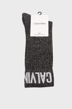 Мужские носки (2 пары) RIBBON Разноцветный ONESIZE Calvin Klein 701235978