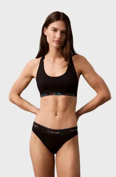 Женский черный топ UNLINED BRALETTE Черный M Calvin Klein LV00QF8187