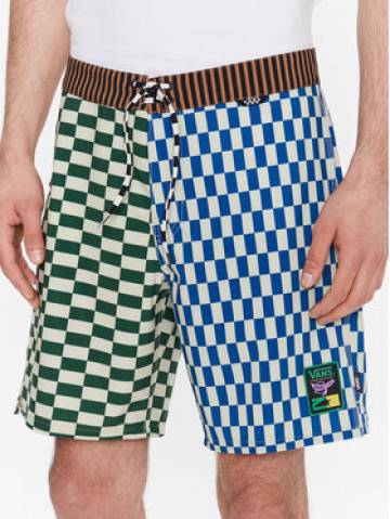 Vans Штани з тканини The Daily Mami Wata VN0007Y0 Бежевий Regular Fit Vans Штани з тканини The Daily Mami Wata VN0007Y0 Бежевий Regular Fit