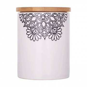 Банка для хранения сыпучих продуктов Limited Edition Kora с крышкой, белая, 500 мл (JH6009-4) Банка для хранения сыпучих продуктов Limited Edition Kora с крышкой, белая, 500 мл (JH6009-4)