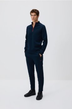 Reserved - Трикотажні штани slim - темно-синій - 6709L-59X