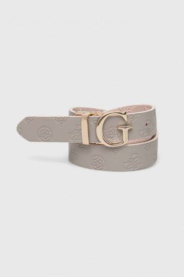 Двусторонний ремень Guess женский цвет розовый Двусторонний ремень Guess женский цвет розовый