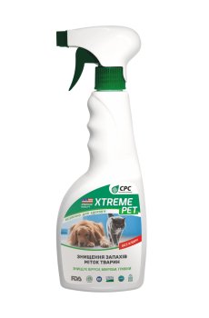 Средство для уничтожения запахов и меток животных CPC Xtreme Pet без хлора, 500 мл