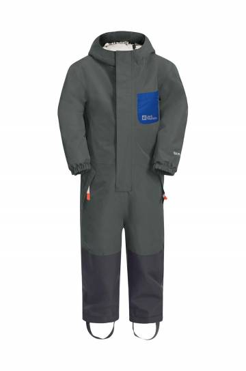 Детский комбинезон Jack Wolfskin GLEEL 2L INS цвет серый Детский комбинезон Jack Wolfskin GLEEL 2L INS цвет серый