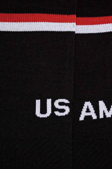 Шерстяные носки AMBUSH Logo Low Soccer Socks цвет чёрный BMRA002F24KNI0011000 Шерстяные носки AMBUSH Logo Low Soccer Socks цвет чёрный BMRA002F24KNI0011000