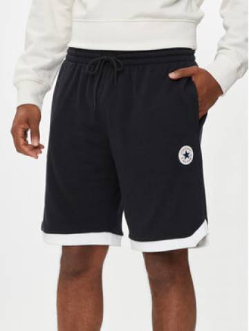 Converse Спортивні шорти M Retro Chuck Knit Short 10026456-A01 Чорний Regular Fit Converse Спортивні шорти M Retro Chuck Knit Short 10026456-A01 Чорний Regular Fit