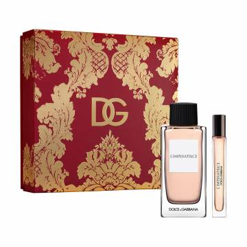 Парфюмированный набор женский Dolce & Gabbana Anthology LImperatrice 3 (туалетная вода, 100 мл + туалетная вода, 10 мл) Парфюмированный набор женский Dolce & Gabbana Anthology LImperatrice 3 (туалетная вода, 100 мл + туалетная вода, 10 мл)