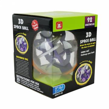 Игрушка-головоломка Shantou Jinxing 3D-лабиринт, от 3 лет, 13. 4*13.4*16 см (XS977-95) Игрушка-головоломка Shantou Jinxing 3D-лабиринт, от 3 лет, 13. 4*13.4*16 см (XS977-95)