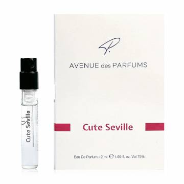 Avenue des Parfums Cute Seville Парфюмированная вода женская, 2 мл (пробник) Avenue des Parfums Cute Seville Парфюмированная вода женская, 2 мл (пробник)