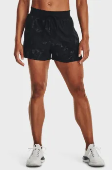 Женские черные шорты Journey Terry Short Черный XS Under Armour 1377857-001