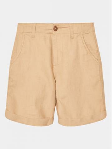United Colors Of Benetton Шорти з тканини 4BE7C901E Бежевий Regular Fit United Colors Of Benetton Шорти з тканини 4BE7C901E Бежевий Regular Fit