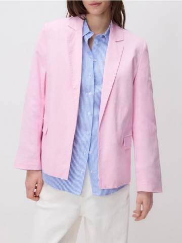 Reserved - LADIES` BLAZER - пастельний рожевий - 0989P-03X Reserved - LADIES` BLAZER - пастельний рожевий - 0989P-03X
