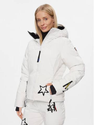 Rossignol Лижна куртка Stellar RLMWJ33 Білий Regular Fit Rossignol Лижна куртка Stellar RLMWJ33 Білий Regular Fit