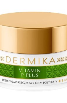 Гипоаллергенный крем для лица Dermika Vitamin P Plus Face Cream против морщин, 50 мл