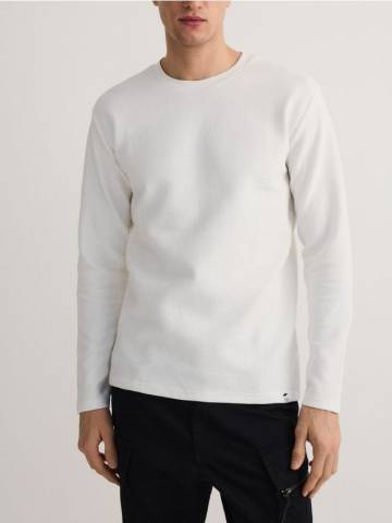 Reserved - MEN`S T-SHIRT - кремовий - YV862-01X Reserved - MEN`S T-SHIRT - кремовий - YV862-01X