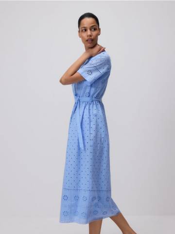 Reserved - LADIES` DRESS - світло-блакитний - 5135V-50X Reserved - LADIES` DRESS - світло-блакитний - 5135V-50X