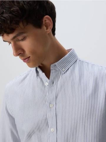 Reserved - Сорочка slim fit із високим вмістом бавовни - різнобарвний - 421GT-MLC Reserved - Сорочка slim fit із високим вмістом бавовни - різнобарвний - 421GT-MLC