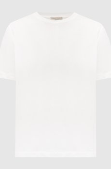 Белая футболка из хлопка
