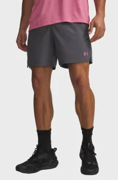 Мужские серые шорты UA Vanish Wven Short 2.0 6in Серый 3XL Under Armour 6009865-026