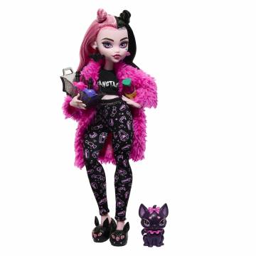 Лялька Monster High Дракулора Лячна піжамна вечірка (HKY66) Лялька Monster High Дракулора Лячна піжамна вечірка (HKY66)