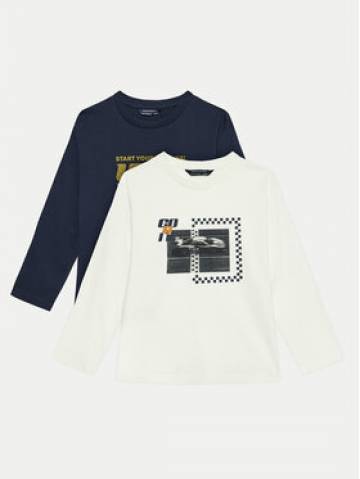 Mayoral Набір з 2 блузок 7090 Cиній Regular Fit Mayoral Набір з 2 блузок 7090 Cиній Regular Fit