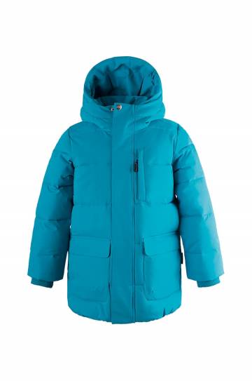 Детская куртка Gosoaky TIGER EYE цвет бирюзовый 242.9.1.506