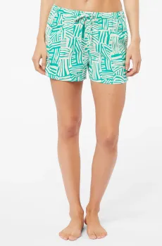 Женские льняные шорты с узором ALIYA Разноцветный M Etam 6539386