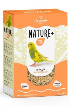 Корм для волнистых попугаев Природа Nature+ Feed, 500 г