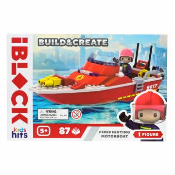 Конструктор IBLOCK Junior Kids hits Build & create Firefighting motorboat (KH43/001/4) Конструктор IBLOCK Junior Kids hits Build & create Firefighting motorboat (KH43/001/4)