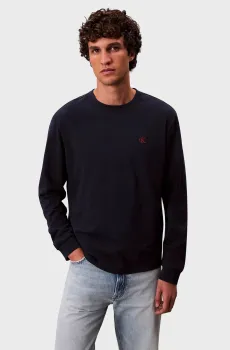Мужской темно-синий лонгслив EASY Синий XXL Calvin Klein Jeans LV04RD247G