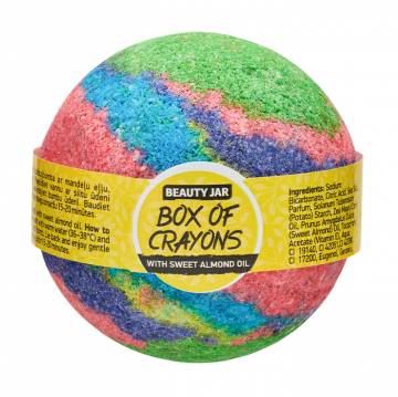 Бомбочка для ванны Beauty Jar Box Of Crayons, 150 г Бомбочка для ванны Beauty Jar Box Of Crayons, 150 г