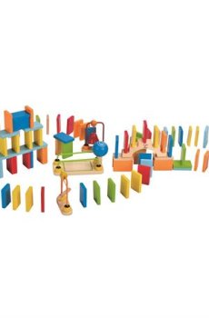 Настільна гра Hape Кольорове доміно (E1042)