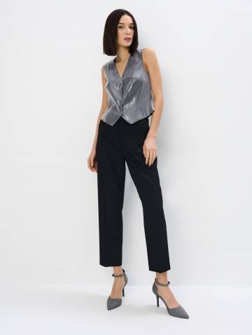 Mohito - Штани-чиноси slim - чорний - 32 Mohito - Штани-чиноси slim - чорний - 32