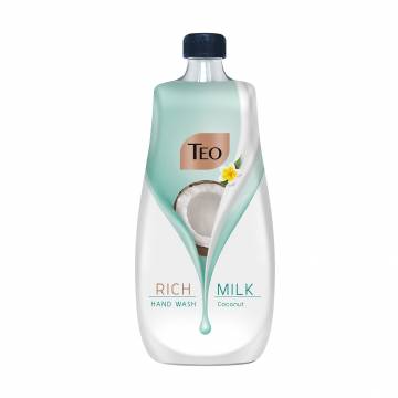 Жидкое мыло для рук Teo Rich Milk Coconut, 800 мл (запаска) Жидкое мыло для рук Teo Rich Milk Coconut, 800 мл (запаска)