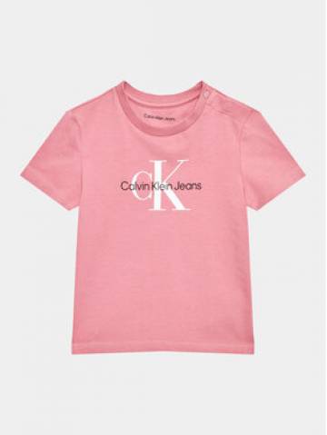 Calvin Klein Jeans Футболка Monogram IN0IN00001 Рожевий Regular Fit Calvin Klein Jeans Футболка Monogram IN0IN00001 Рожевий Regular Fit