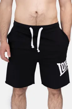 Мужские черные шорты Черный XL Lonsdale 114084